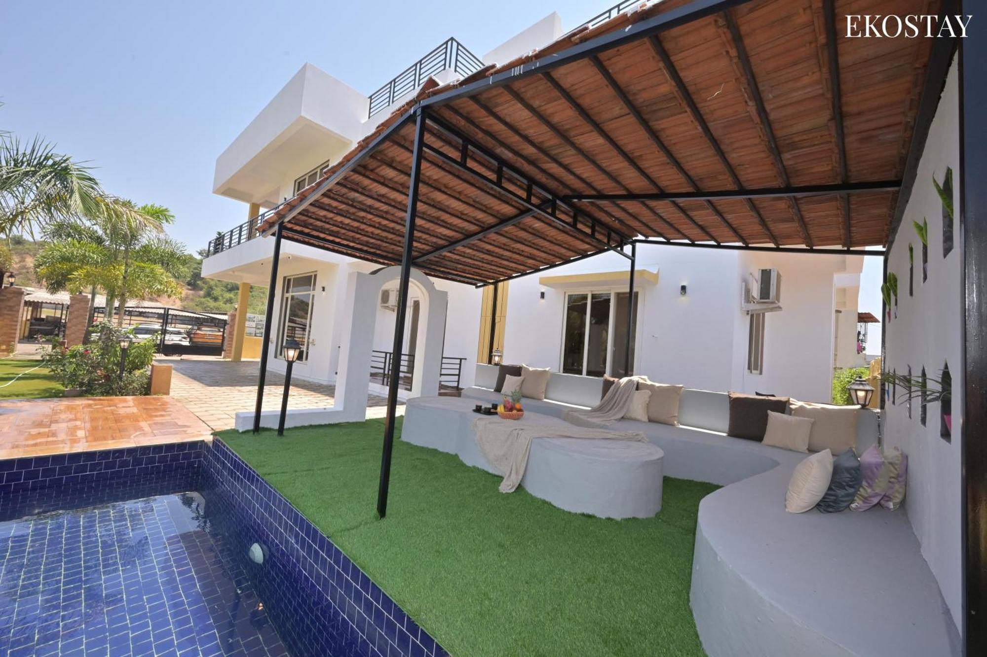 Eko Stay - Octagon Farms Villa Lonavala Luaran gambar