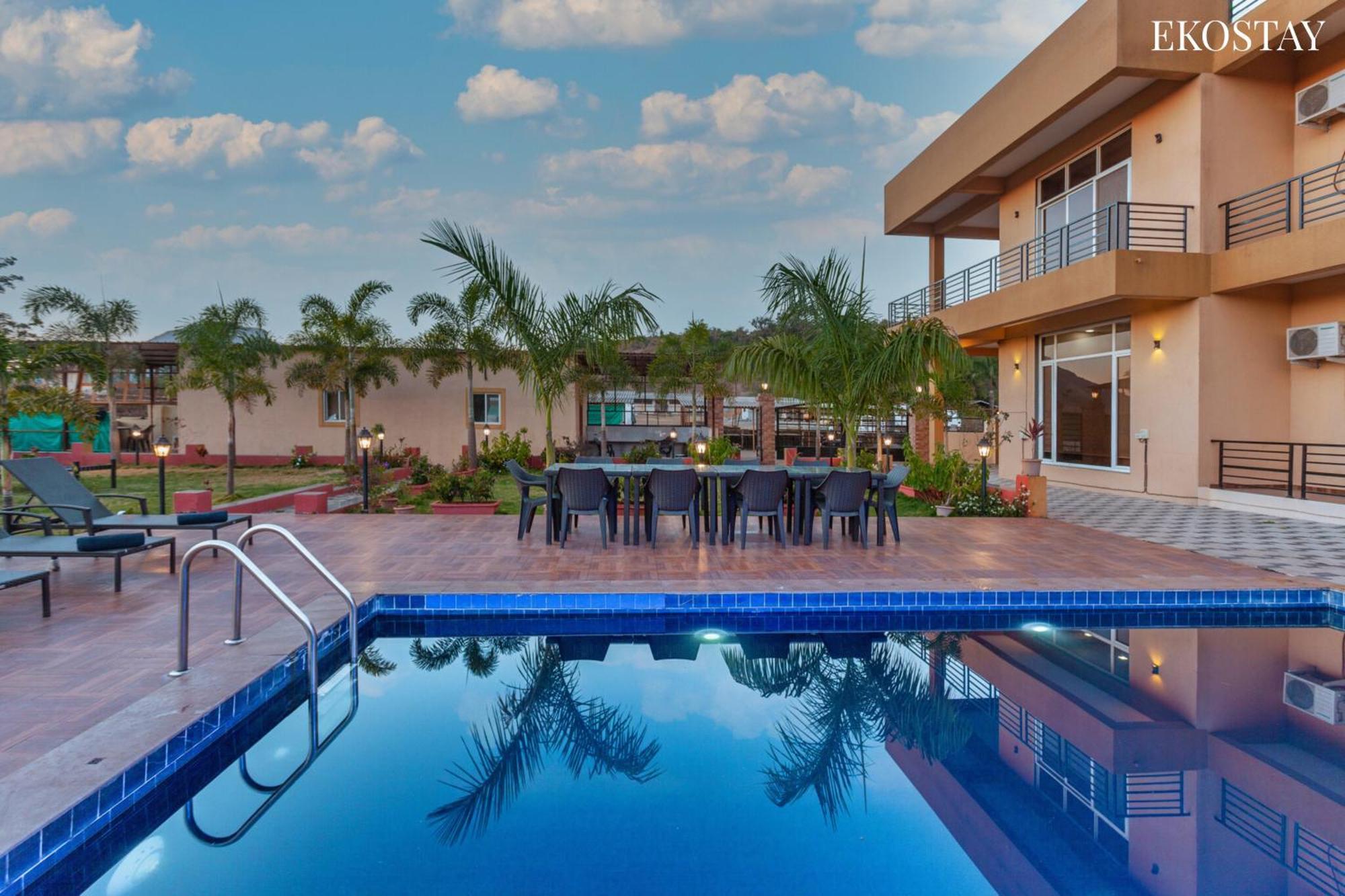 Eko Stay - Octagon Farms Villa Lonavala Luaran gambar