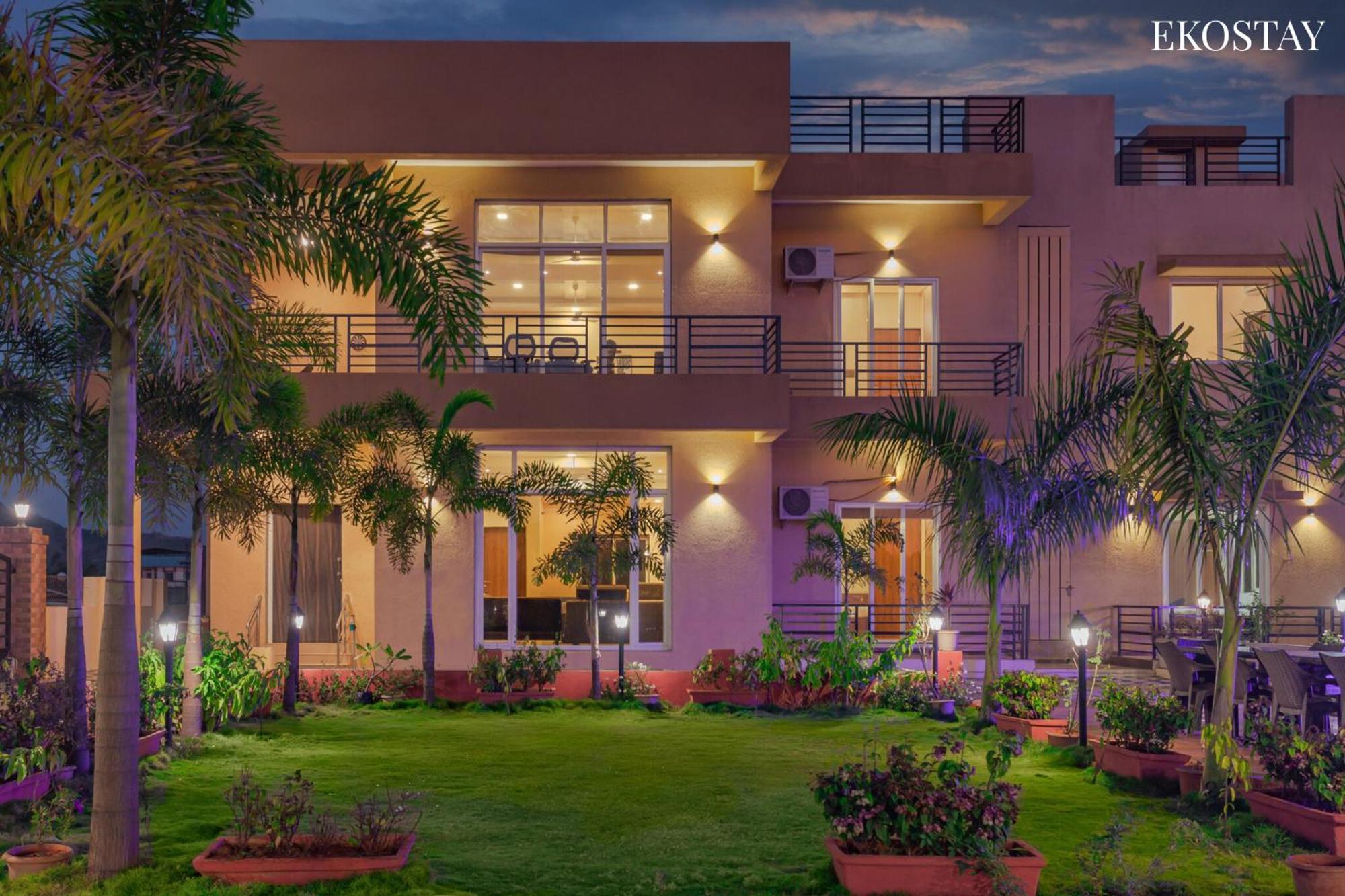 Eko Stay - Octagon Farms Villa Lonavala Luaran gambar